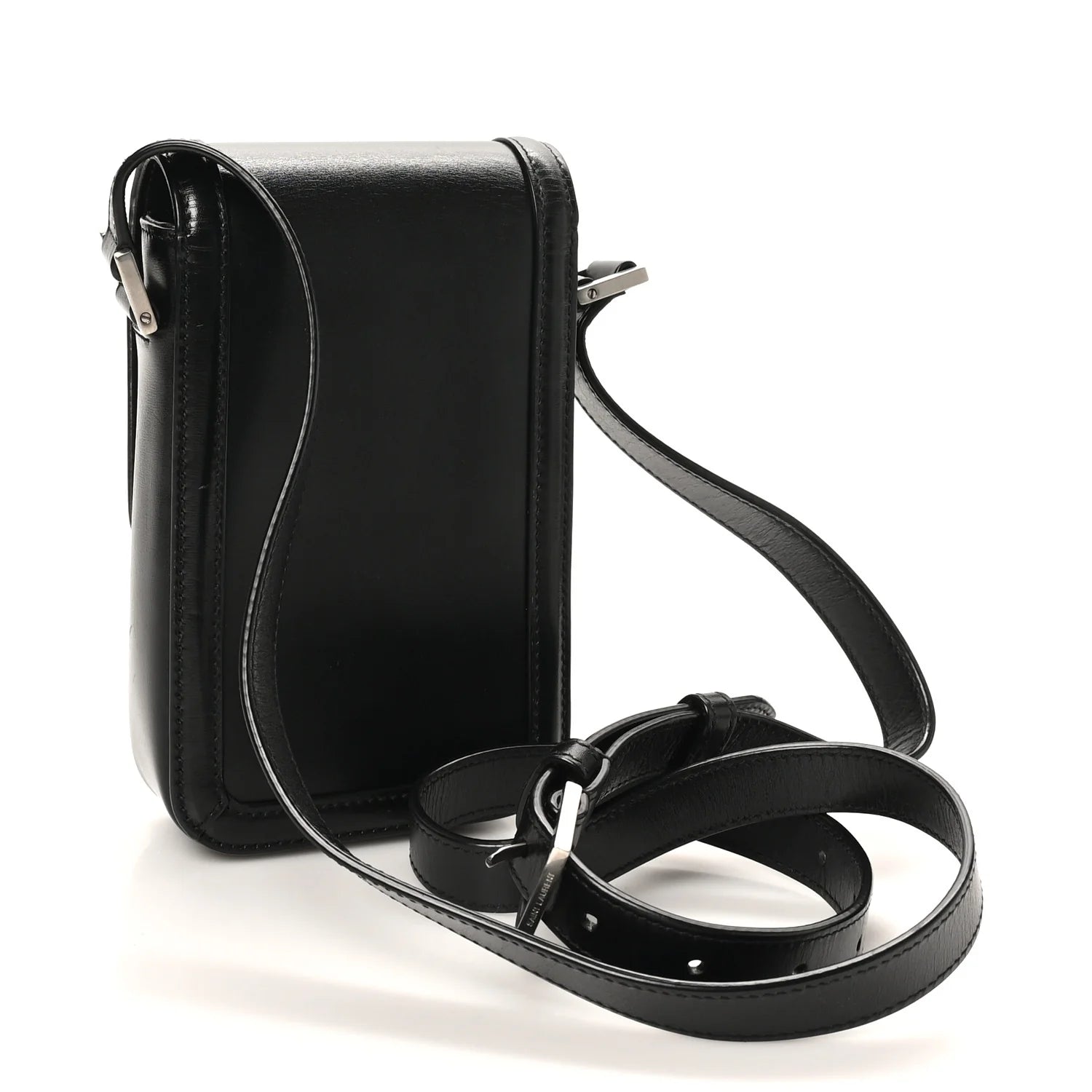 Smooth Calfskin Mini Solferino Satchel Black