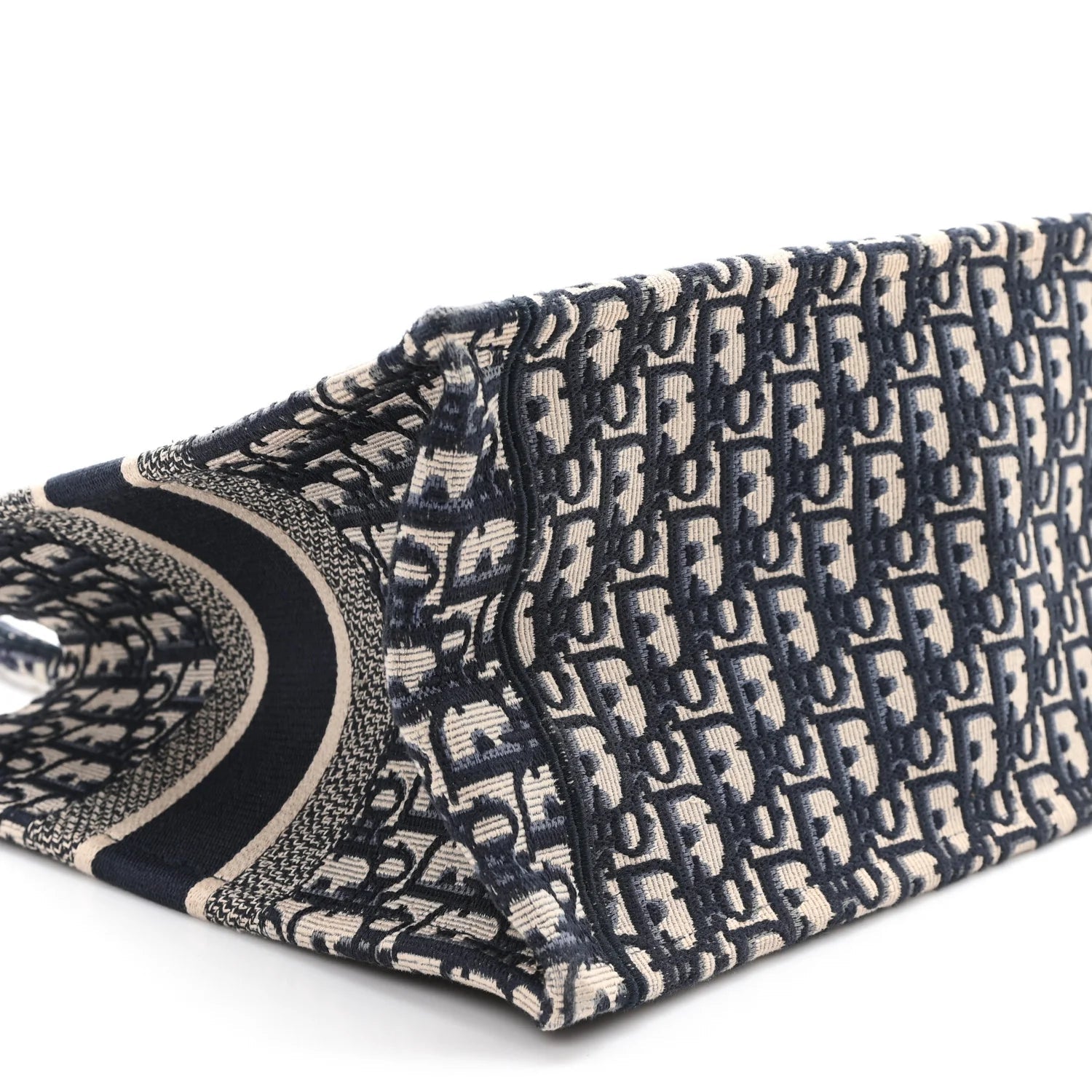 Oblique Medium Book Tote Blue Multicolor