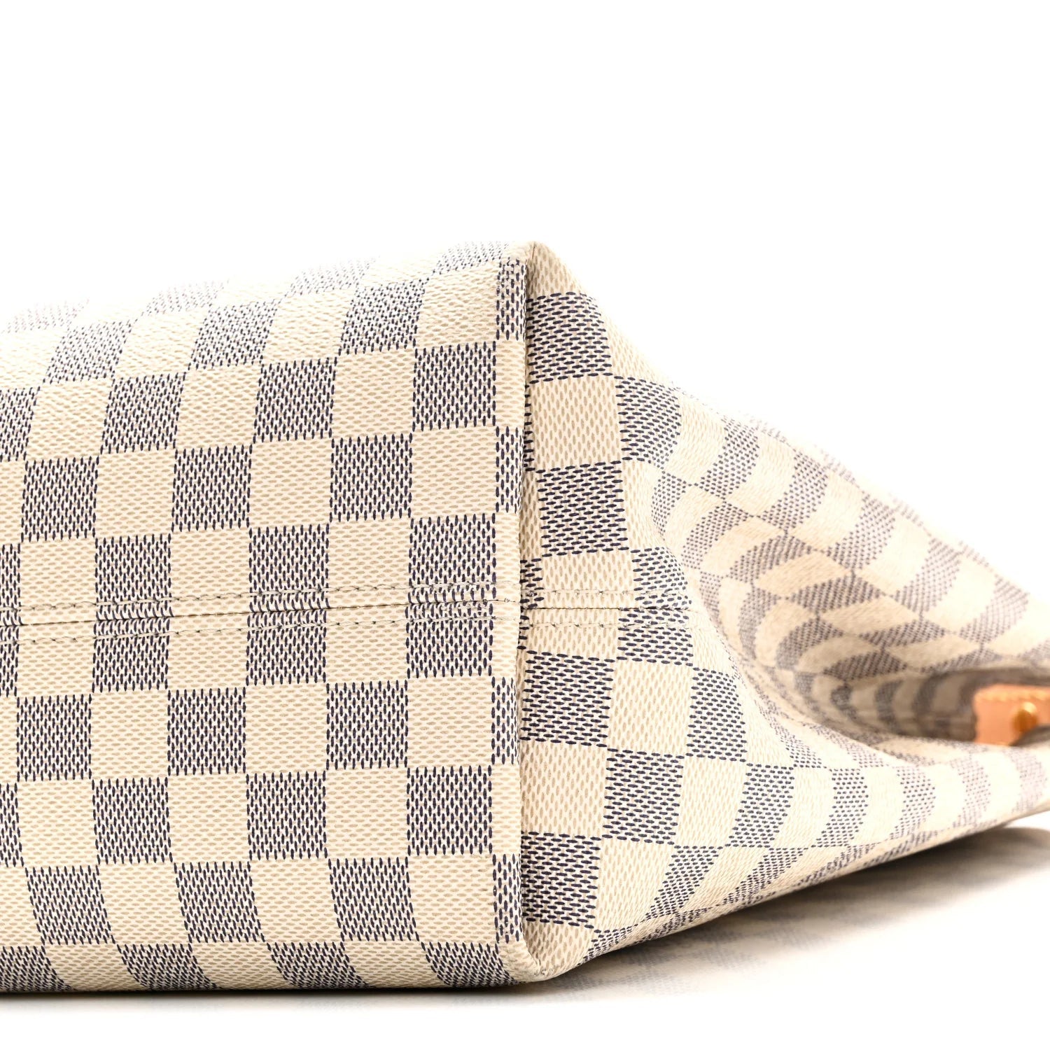 Damier Azur Graceful MM Rose Ballerine