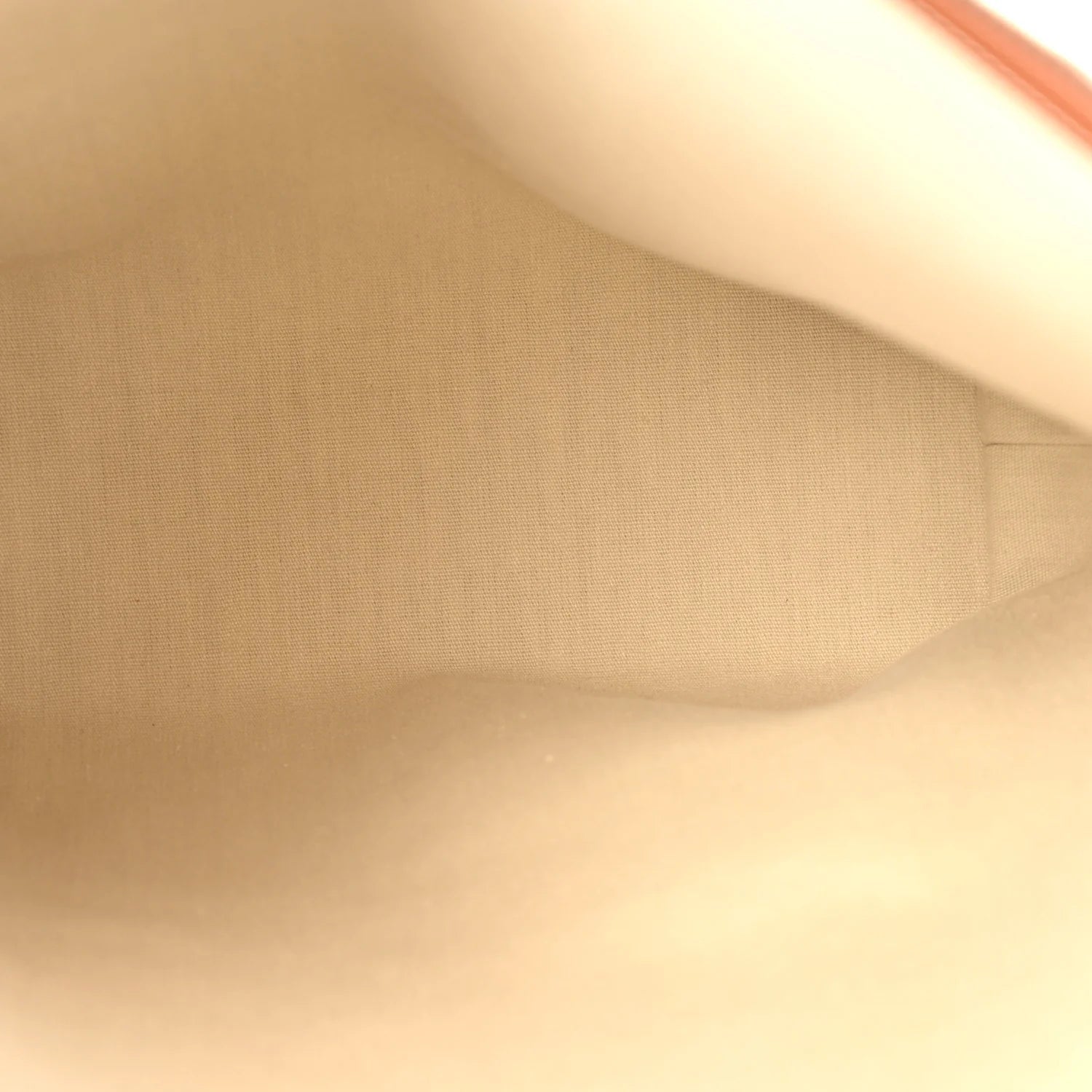 Triomphe Canvas Calfskin Museum Bag White