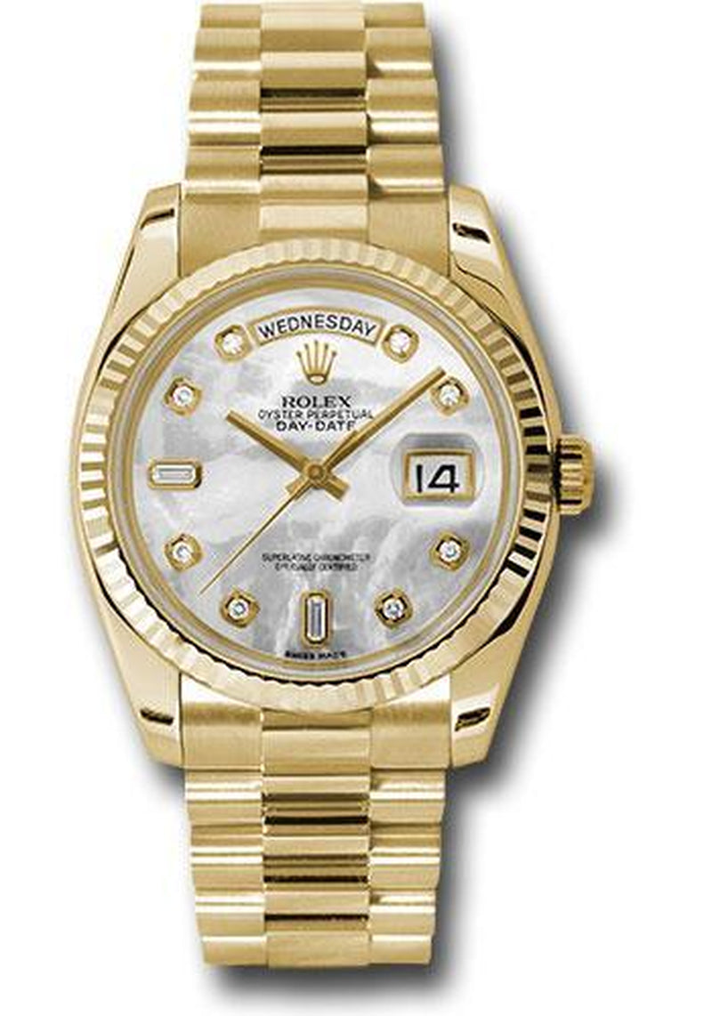 Rolex Day-Date 36Mm Watch 118238 Mdp