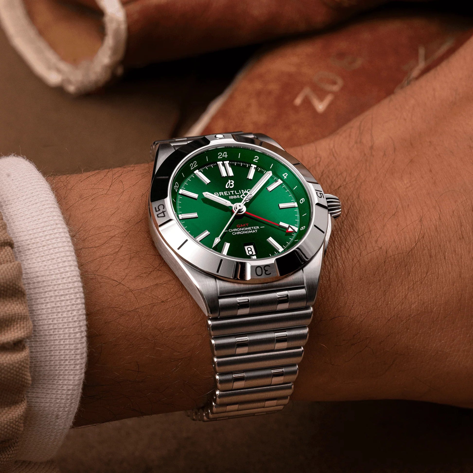 Chronomat Automatic GMT 40, Stainless Steel, Ref# A32398101L1A1, Unworn 2024