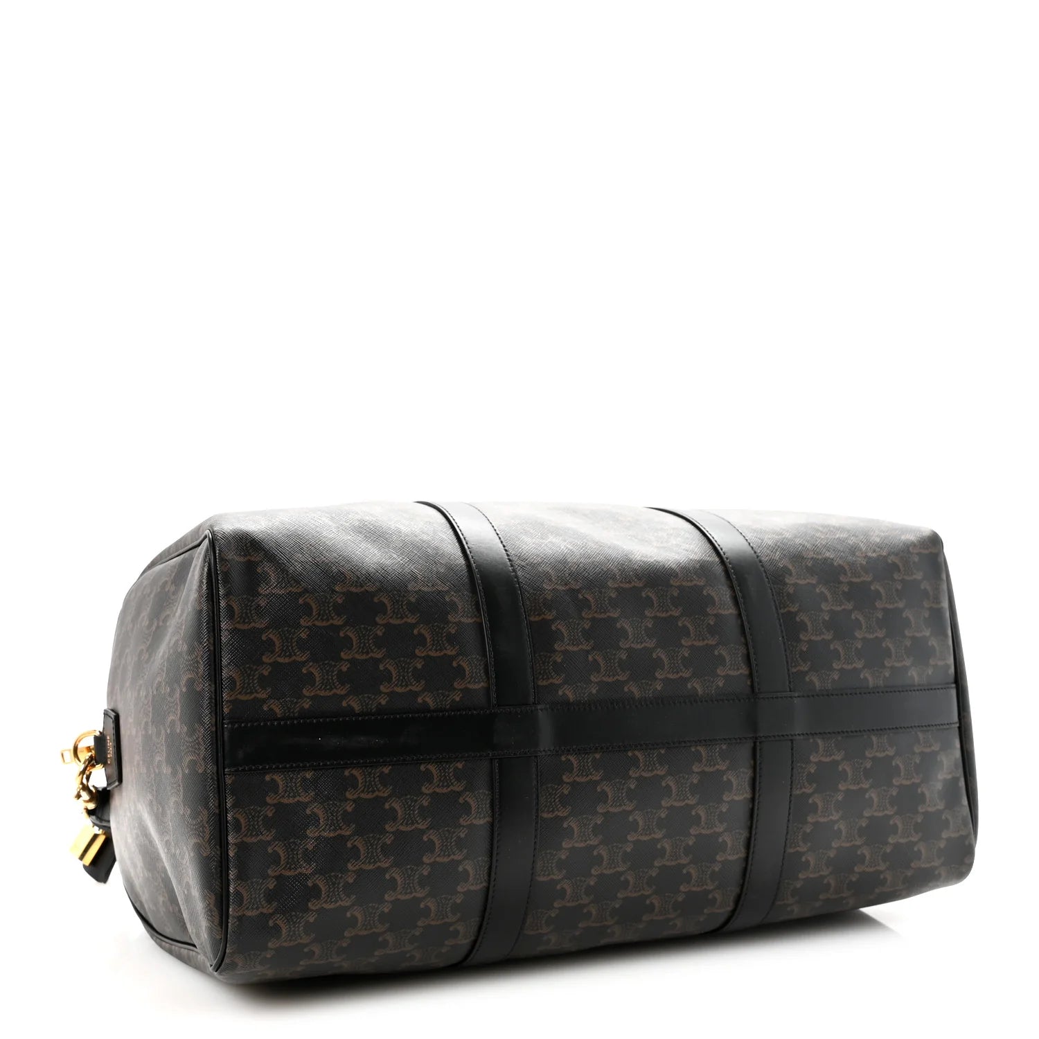 Triomphe Canvas Medium Voyage Duffle Black