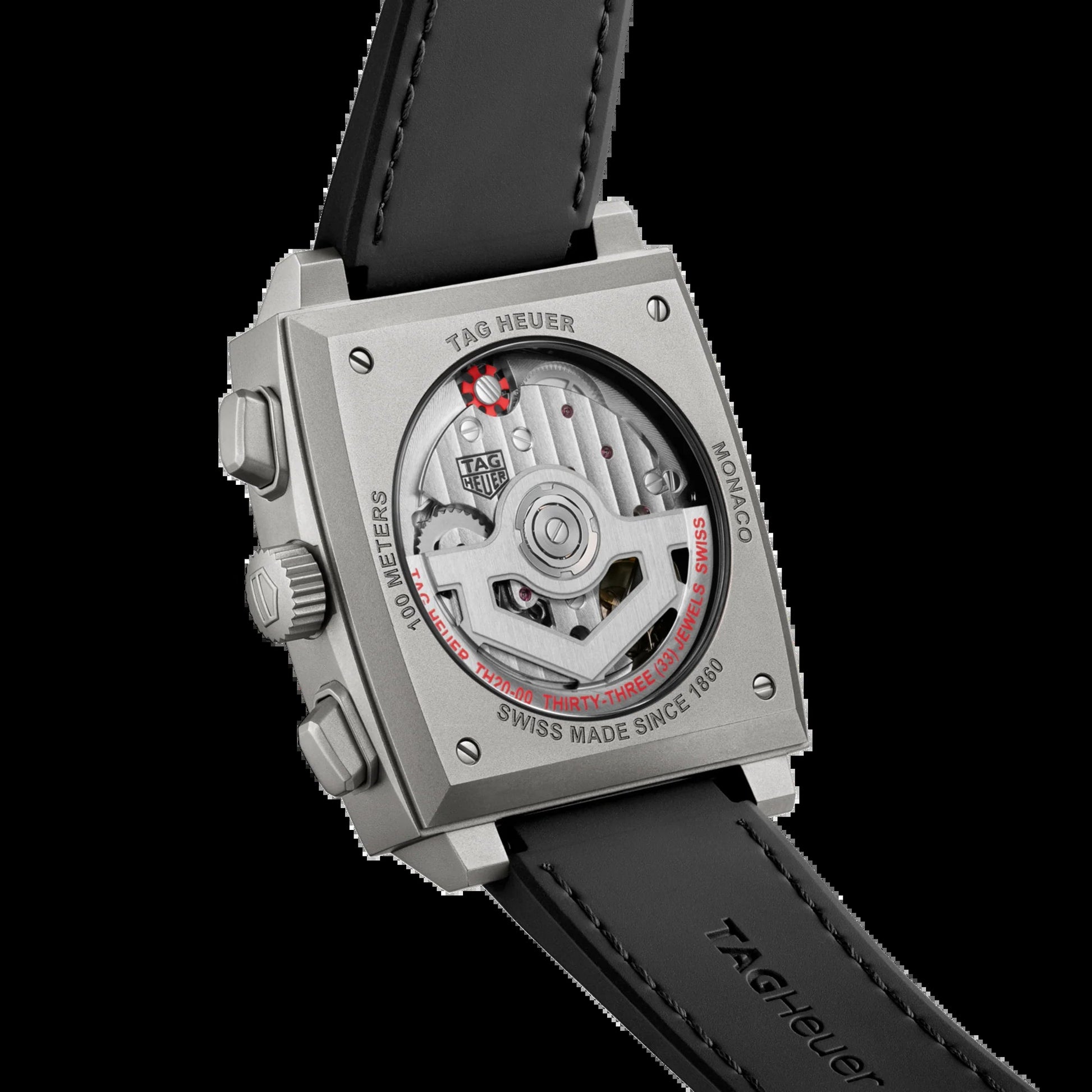 Unworn  Monaco Chronograph Skeleton, Titanium, Automatic, 39Mm, Ref# CBL2183.FT6236, Box and Papers