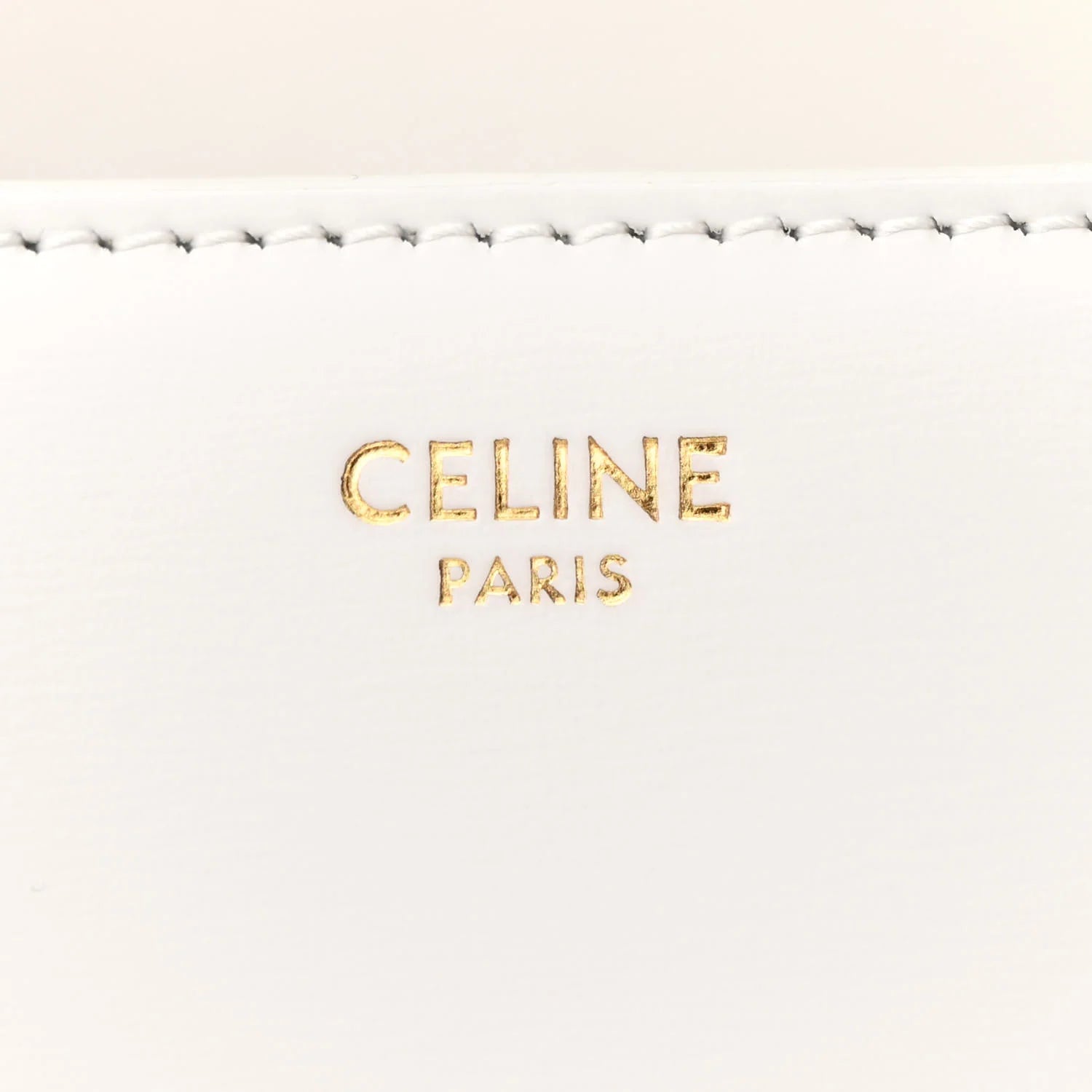 Shiny Calfskin Teen Triomphe Arctic White