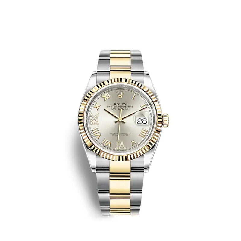 Datejust 36 Oystersteel and Yellow Gold Ref# 126233-0032