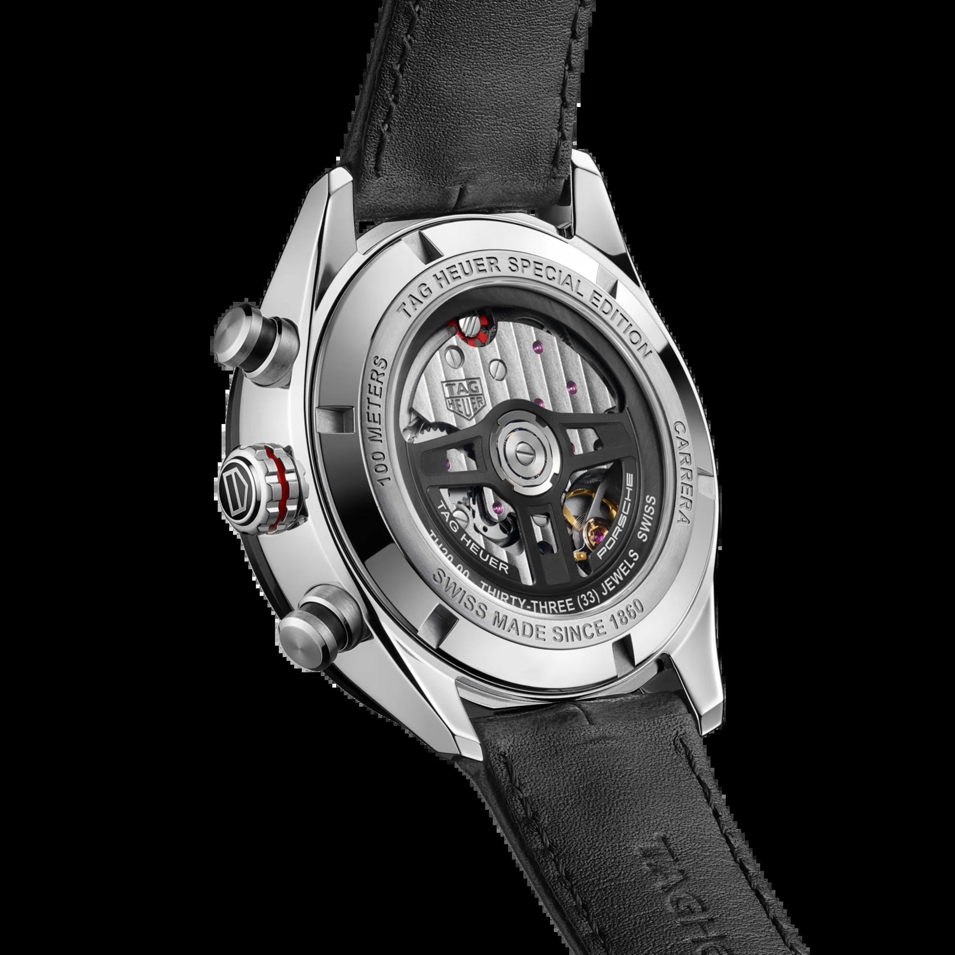 Unworn  Carrera Chronograph X Porsche, Stainless Steel, 44Mm, Ref# CBN2A1F.FC6492, Box & Papers