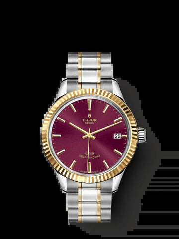 Style, Stainless Steel and Yellow Gold, 34Mm, Ref# M12313-0013