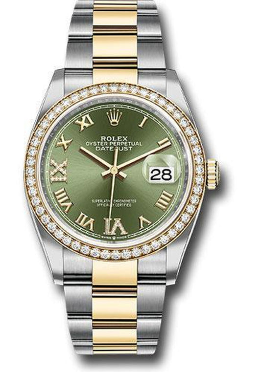 Rolex Datejust 36Mm Watch 126283RBR Ogdr69O