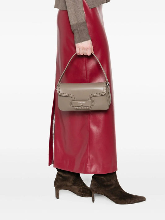 LEATHER SHOULDER BAG