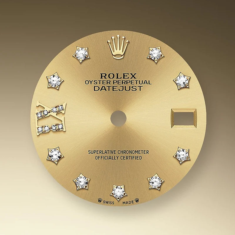 Lady-Datejust 28, Oystersteel and 18K Yellow Gold, Ref# 279163-0021