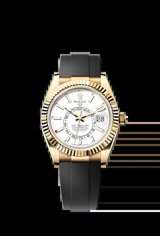 Sky-Dweller, 42Mm, 18K Yellow Gold, Ref# 336238-0003