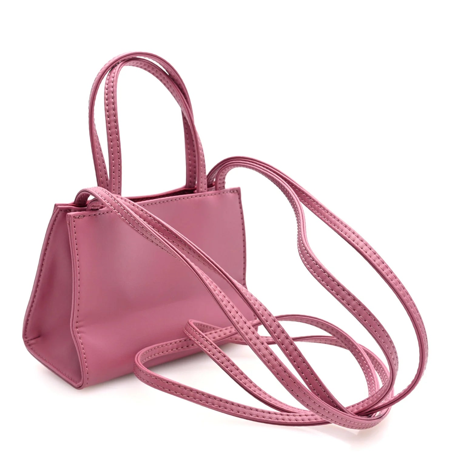 Vegan Leather Small Shopping Bag Corned Beef