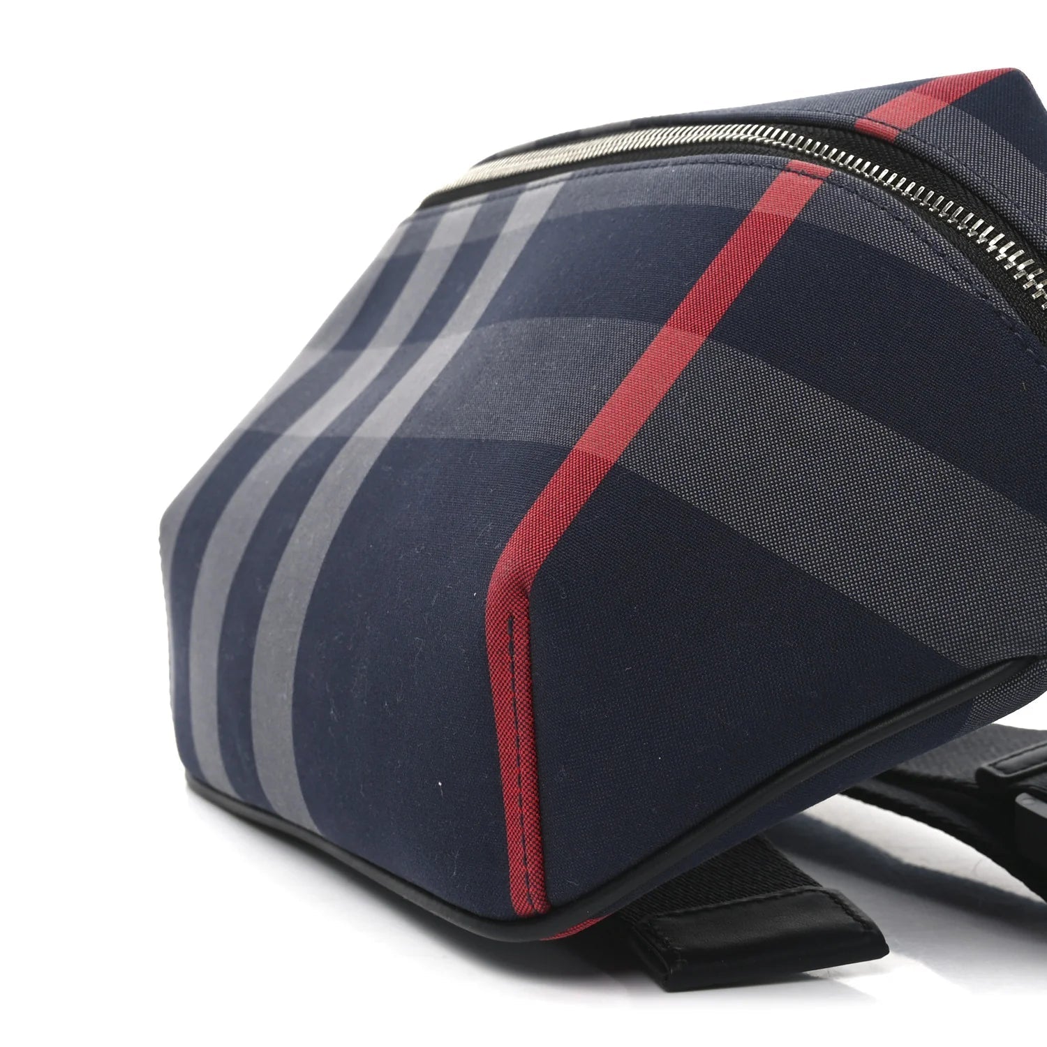 House Check Sonny Bum Bag Navy Grey