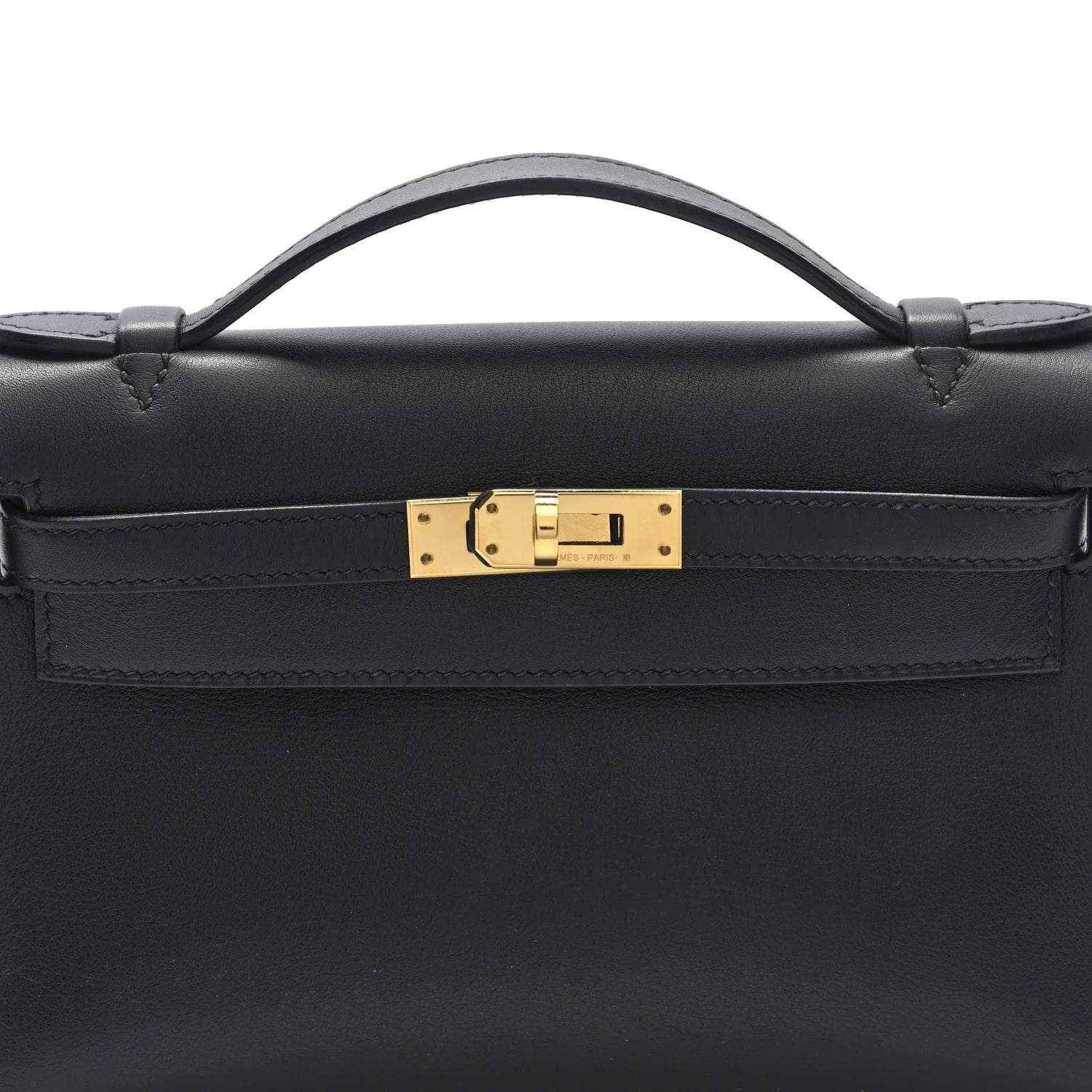 Swift Kelly Pochette Clutch Black