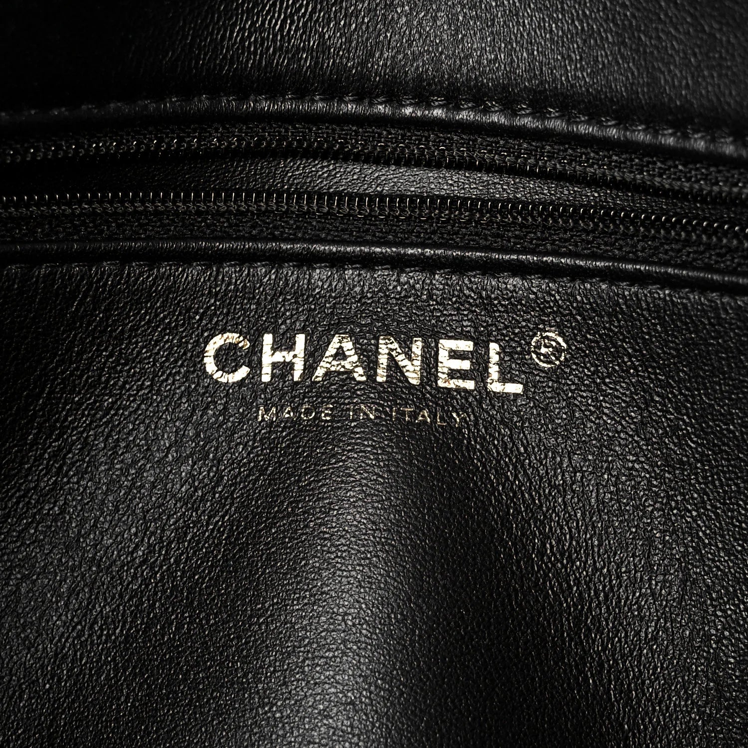 Shearling Lambskin Quilted Furry Coco Flap Black