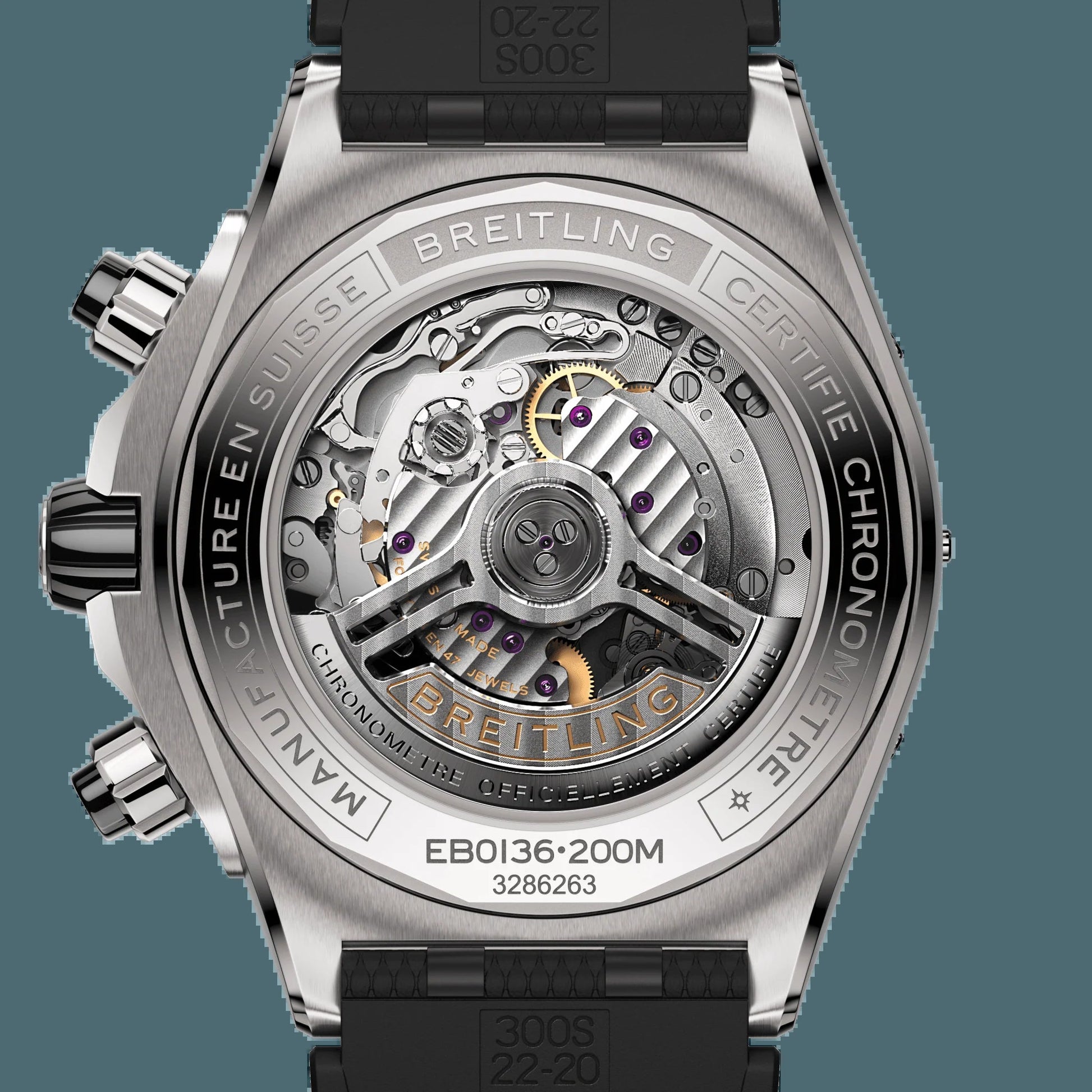 Super Chronomat B01 44, Titanium and Ceramic, Ref# EB0136251M1S1, Unworn 2024