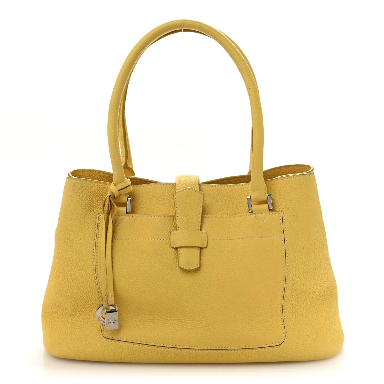 Grained Calfskin Bellevue Odessa Yellow