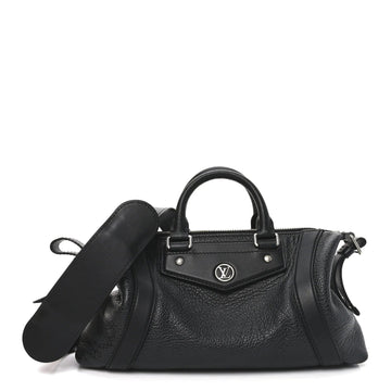 Pixel Lambskin LV Biker PM Black