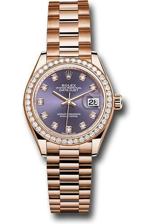 Rolex Lady Datejust 28Mm Watch 279135RBR Adp