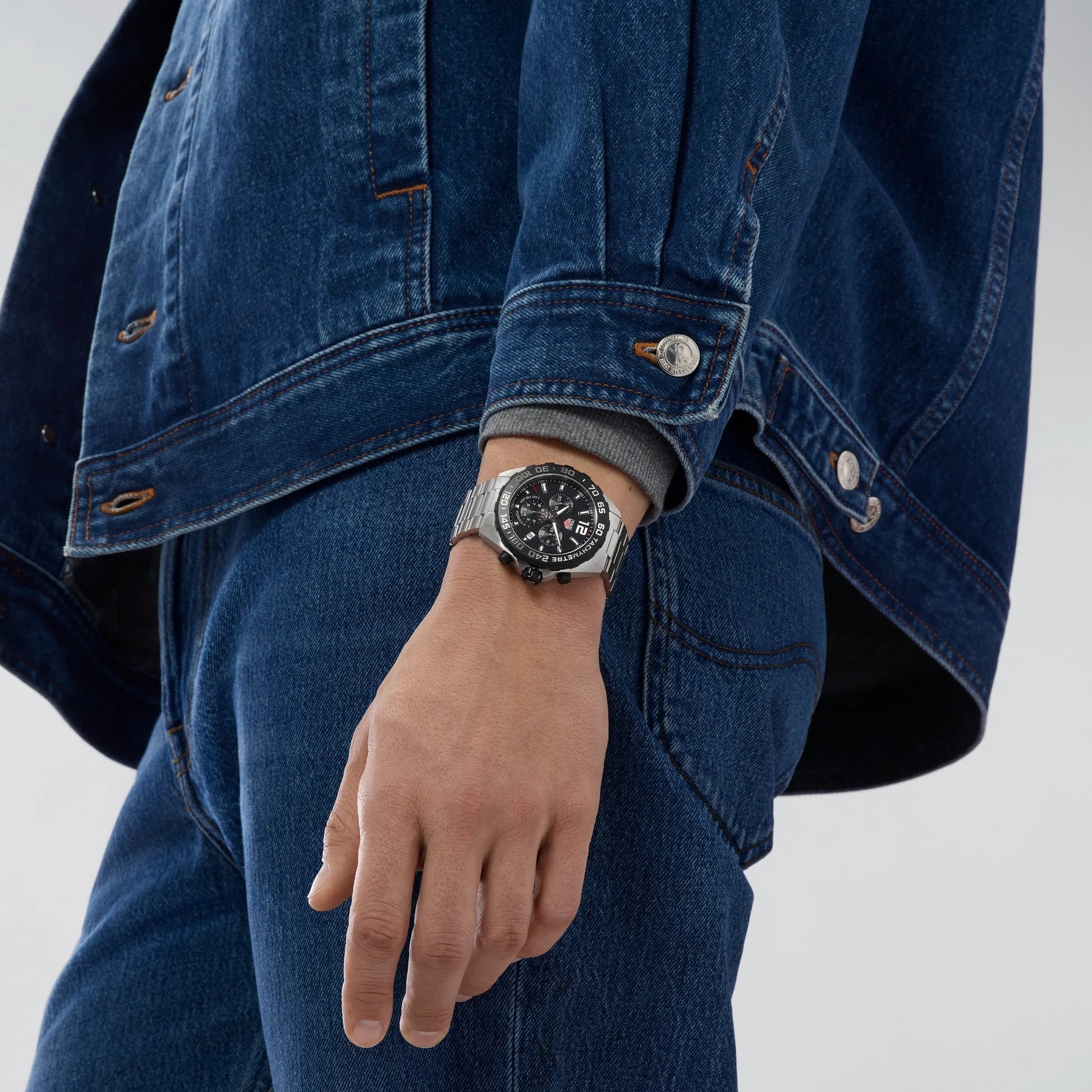 Unworn  Formula 1 Chronograph, Stainless Steel, 43Mm, Ref# CAZ1010.BA0842, Box & Papers