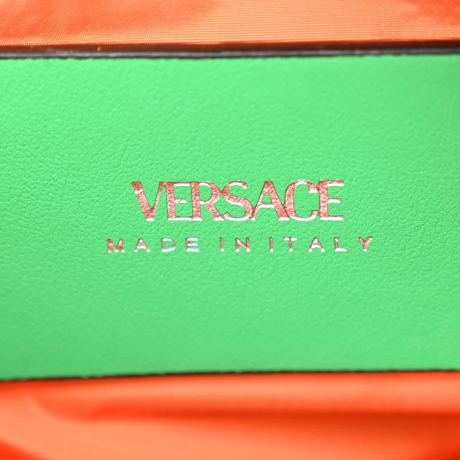 Nylon Palazzo Medusa Crossbody Bag Green