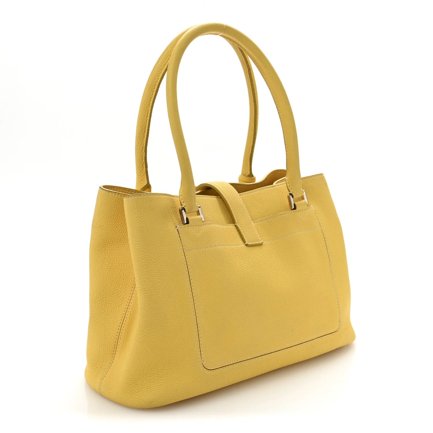 Grained Calfskin Bellevue Odessa Yellow
