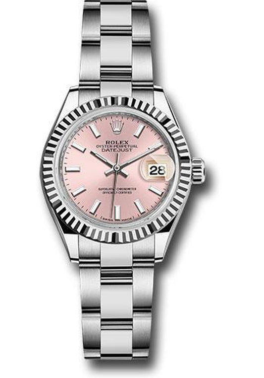 Rolex Lady Datejust 28Mm Watch 279174 Pio