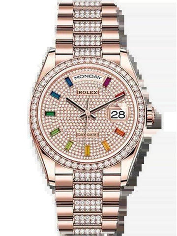 Rolex Day-Date 36Mm Watch 128345RBR Dprsdp