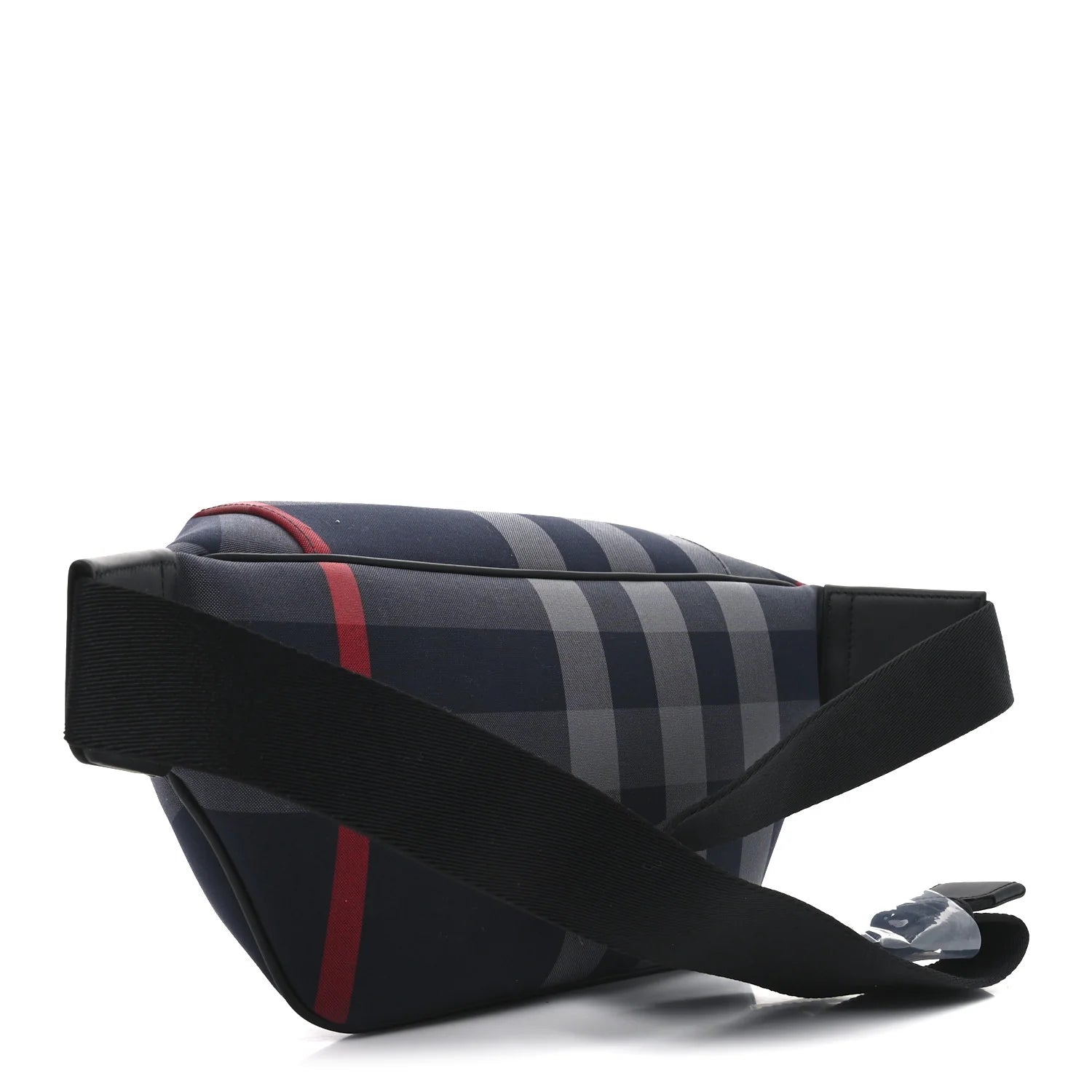House Check Sonny Bum Bag Navy Grey