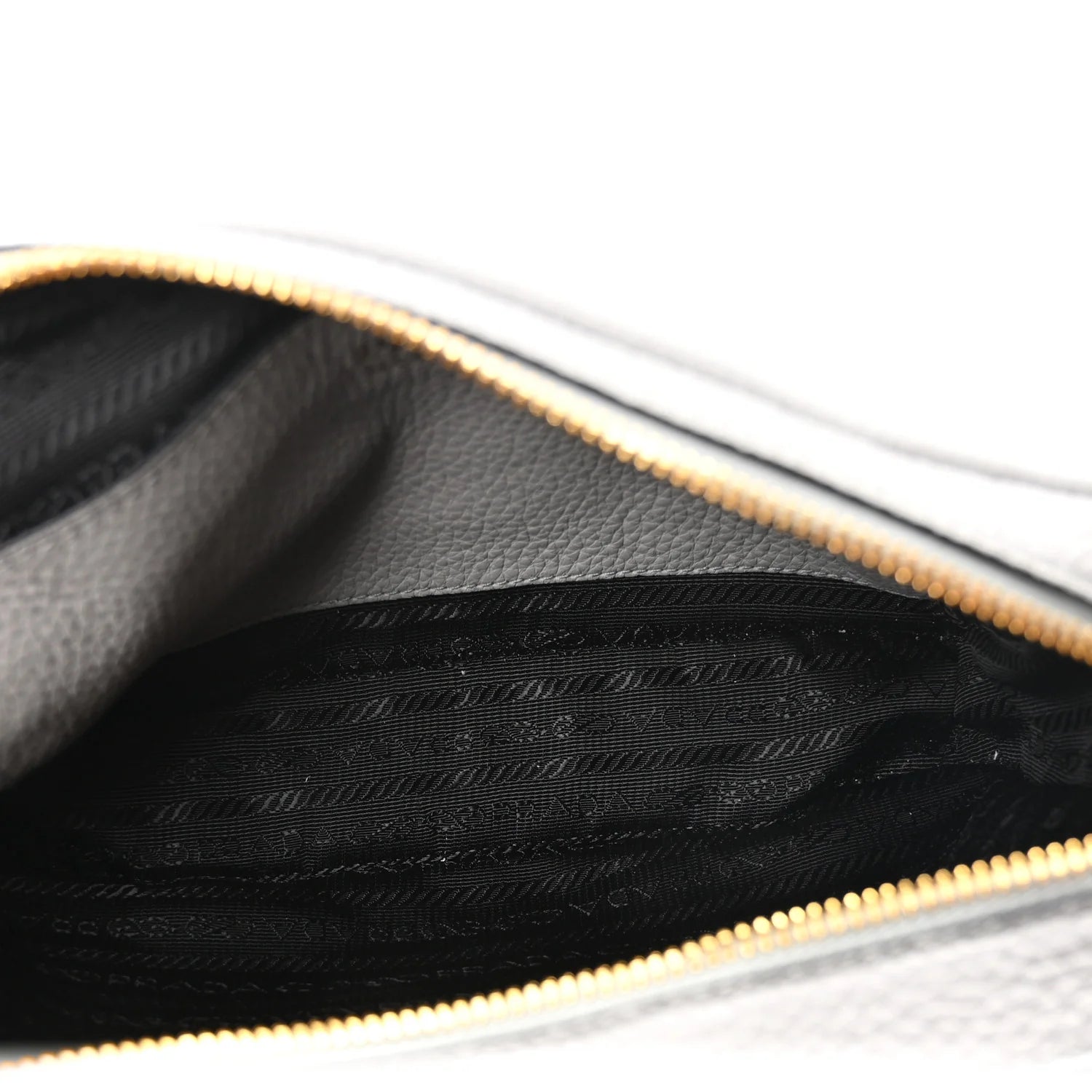 Vitello Daino Soft Medium Double Zip Shoulder Bag Ardesia