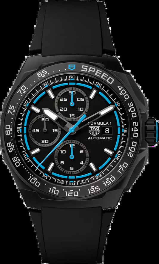 Unworn  Formula 1 Chronograph, DLC Titanium, 44Mm, Ref# CBZ2084.FT8097, Box & Papers