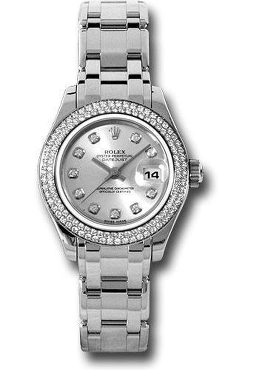 Rolex Datejust Pearlmaster Watch: 80339 Sd
