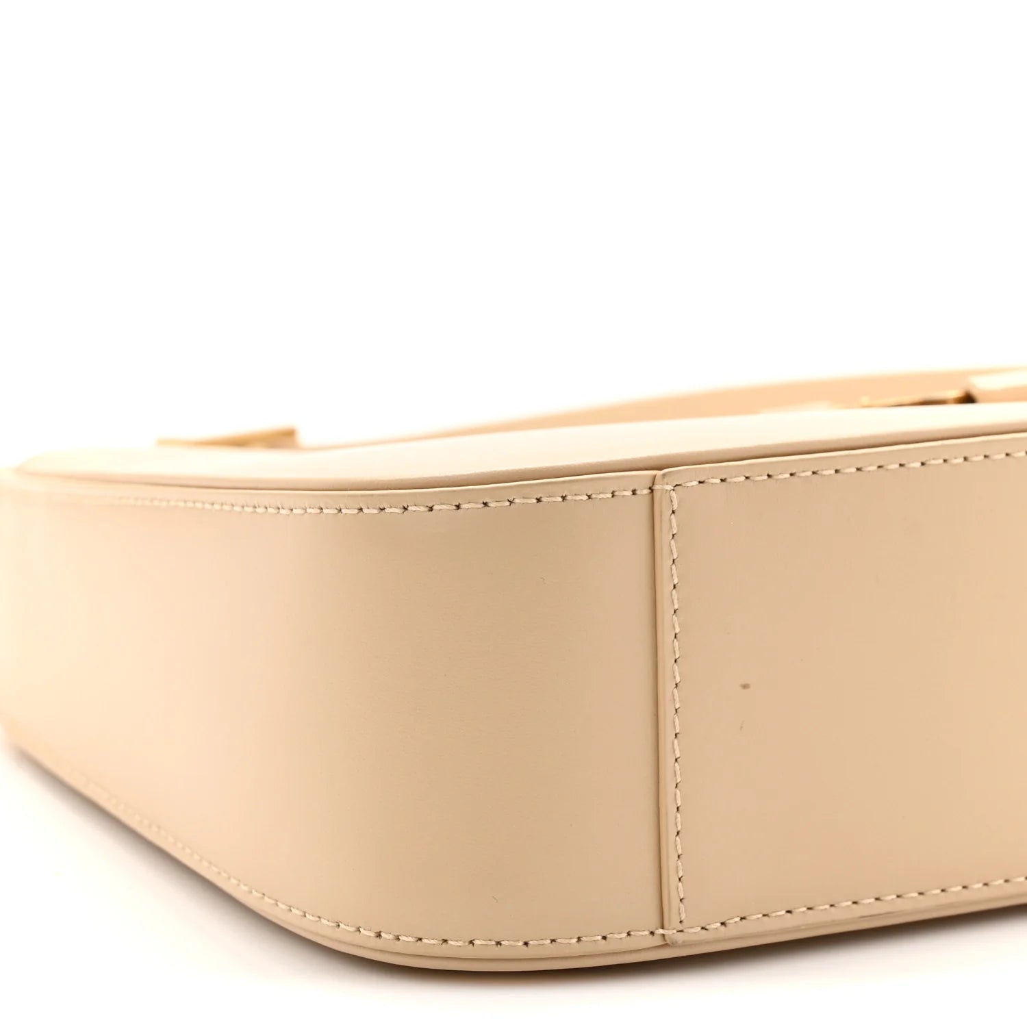 Smooth Calfskin Le 5 a 7 Hobo Dark Beige