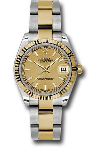 Rolex Datejust 31Mm Watch 178273 Chio