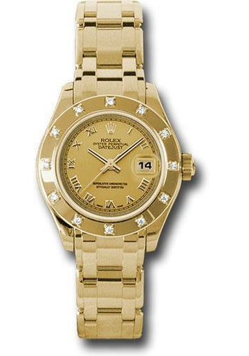 Rolex Datejust Pearlmaster Watch: 80318 Chr