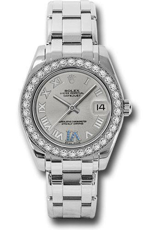 Rolex Datejust Pearlmaster 34Mm Watch: 81299 Ssr