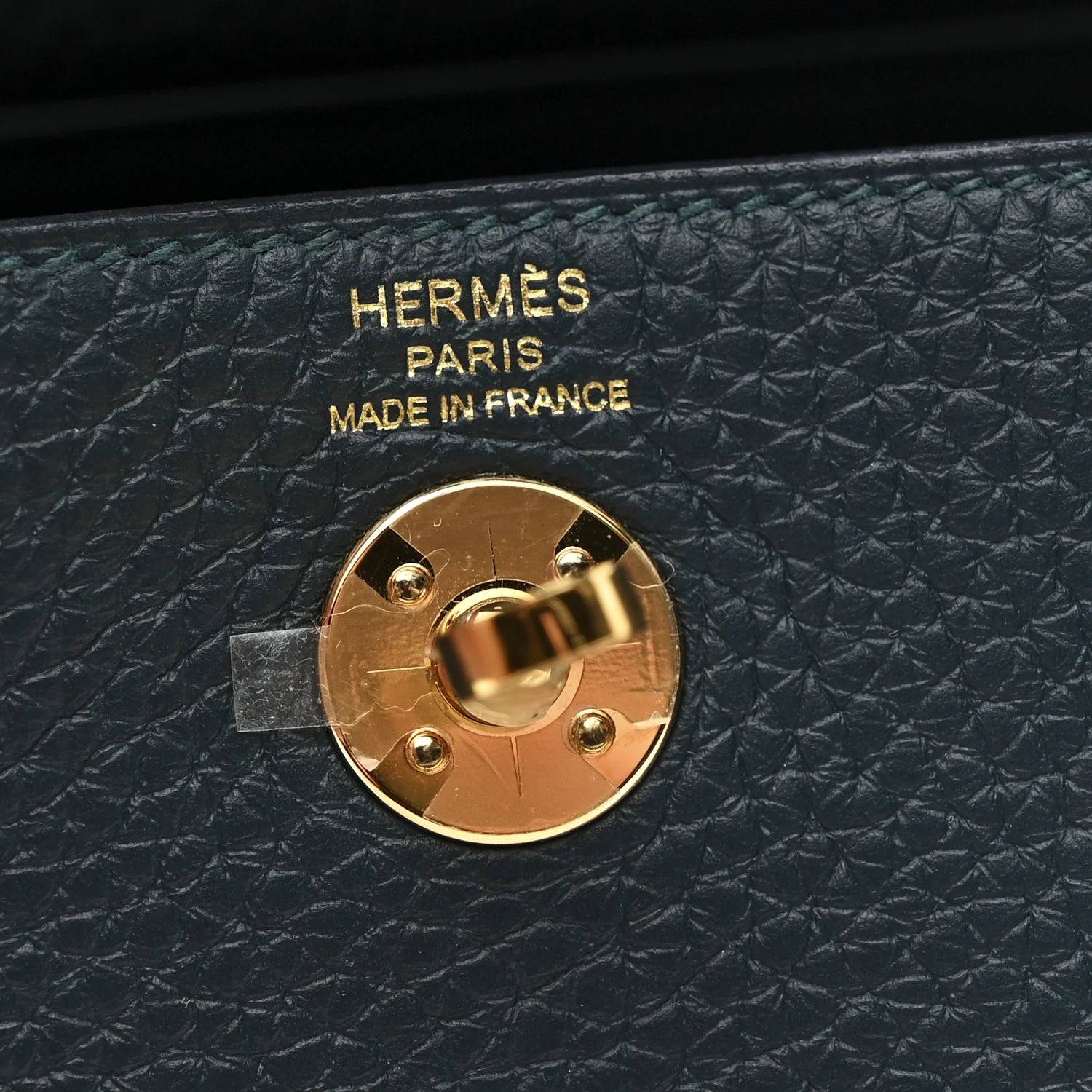 Taurillon Clemence Mini Lindy 20 Vert Cypress