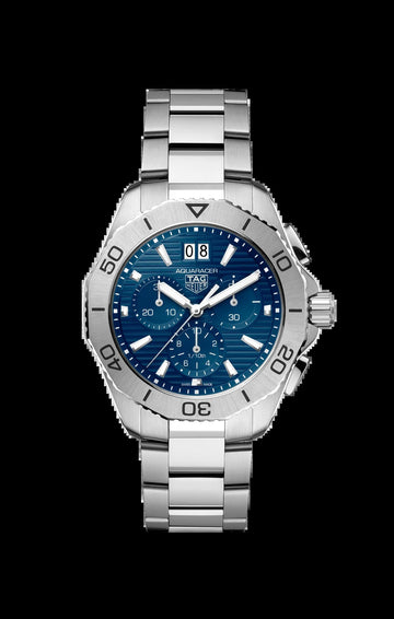 Unworn  Aquaracer Professional 200 Chronograph, Stainless Steel, Ref# CBP1113.BA0627, Box & Papers