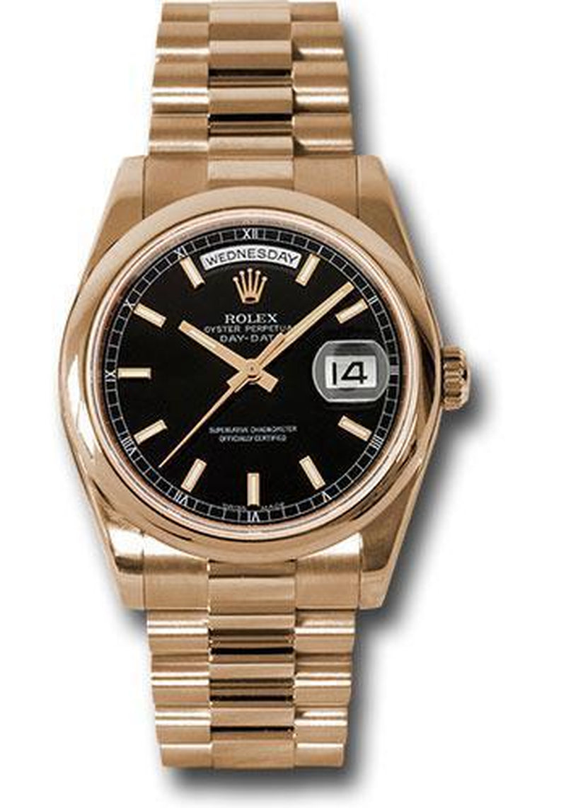 Rolex Day-Date 36Mm Watch 118205 Bksp