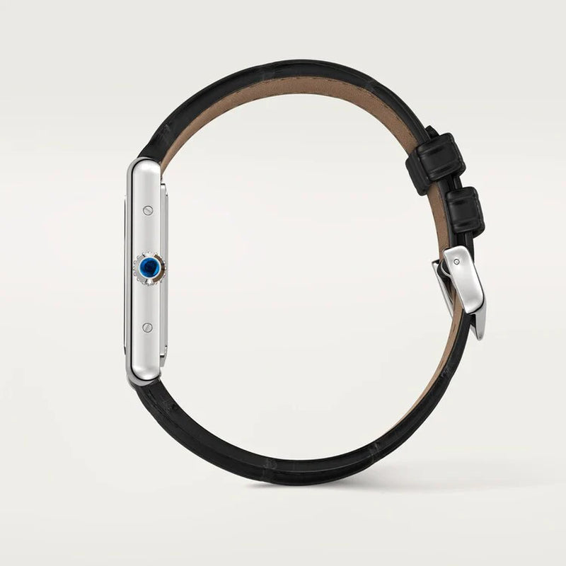 Unworn  Tank Must De , Stainless Steel, 32Mm X 27Mm, Ref# WSTA0072, Box and Papers