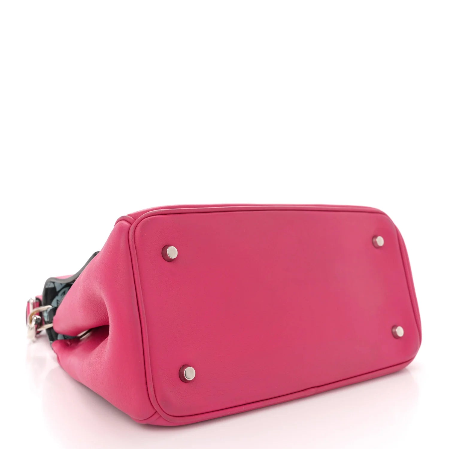 Smooth Calfskin Mini Be Dior Flap Pink