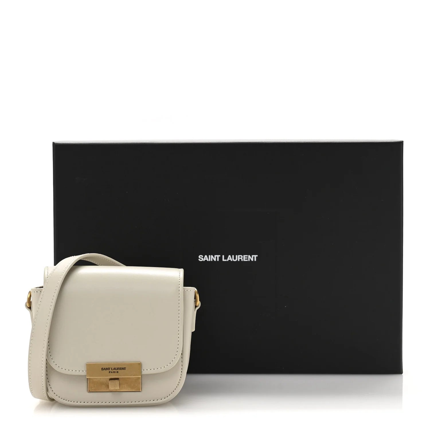Smooth Calfskin Mini Betty Satchel Ivory