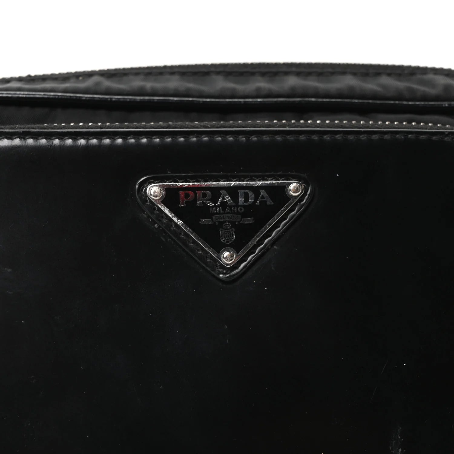 Re-Nylon Spazzolato Belt Bag Black