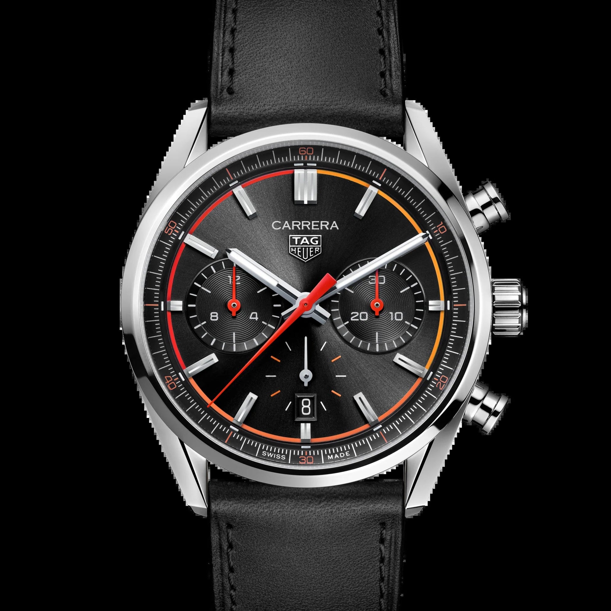 Unworn  Carrera Chronograph, Stainless Steel, 42Mm, Ref# CBN201C.FC6542, Box & Papers