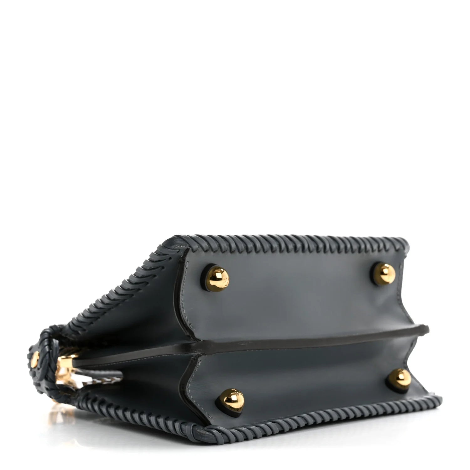 Vitello King Shiny Nappa Intreccio Petite Peekaboo I SEE U Satchel Tempesta