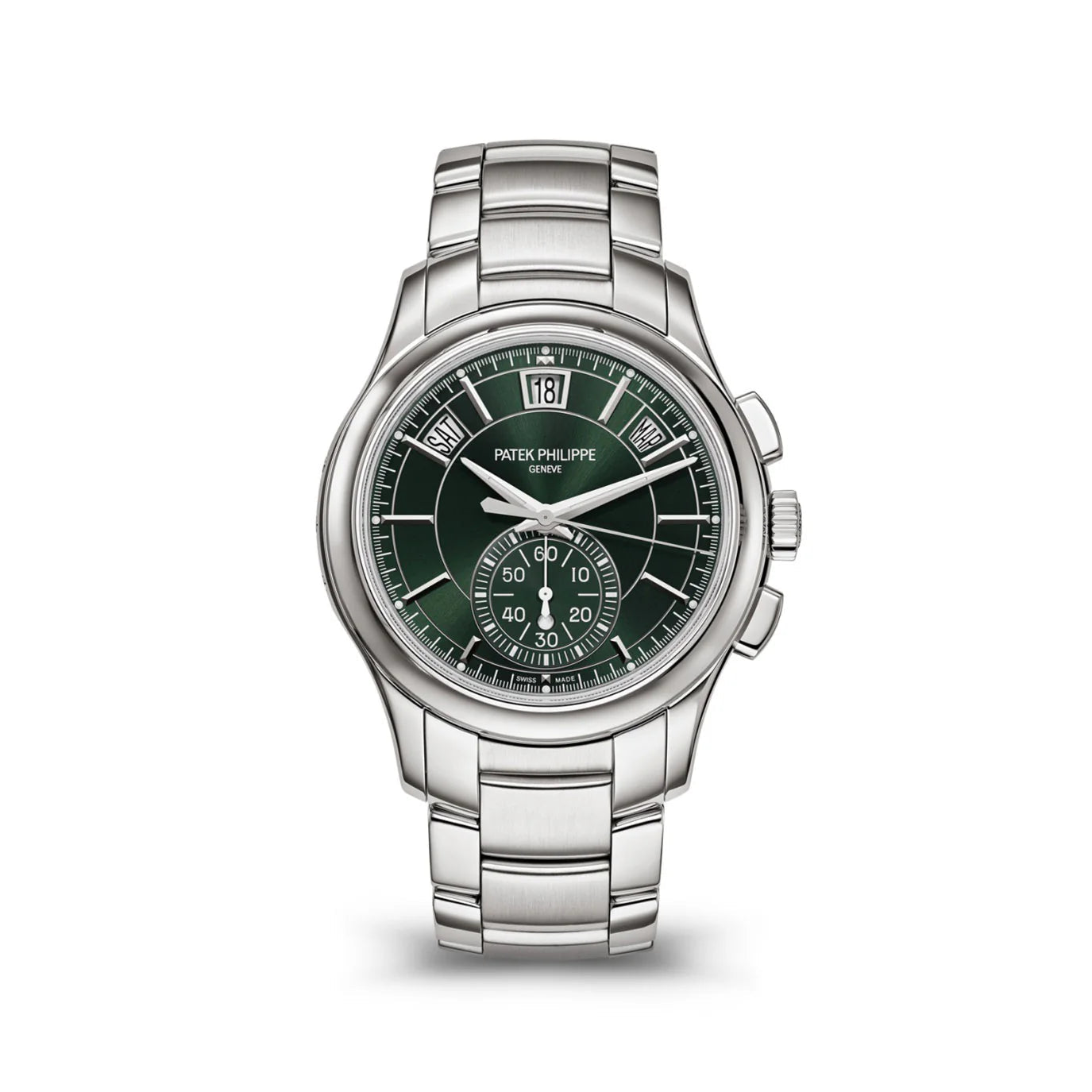 Sports Complication, Stainless Steel, Flyback Chronograph with Annual Calendar 42Mm, Ref# 5905/1A-001