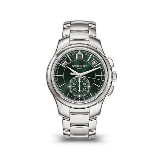 Sports Complication, Stainless Steel, Flyback Chronograph with Annual Calendar 42Mm, Ref# 5905/1A-001