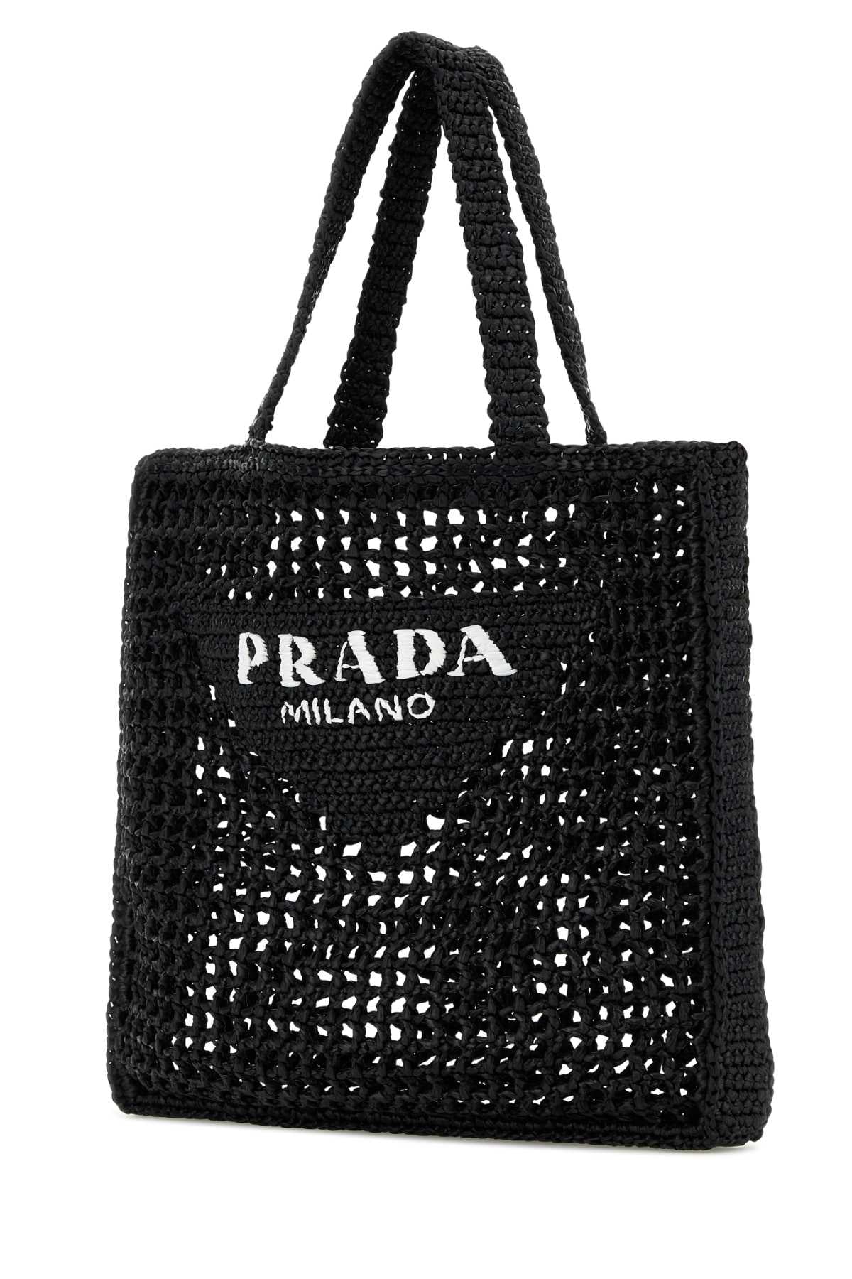 PINK RAFFIA SHOPPING BAG