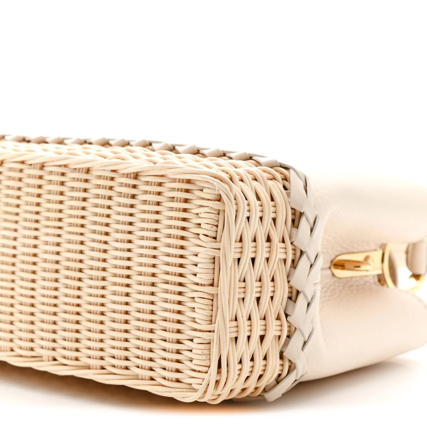 Rattan Taurillon Capucines BB Vanilla